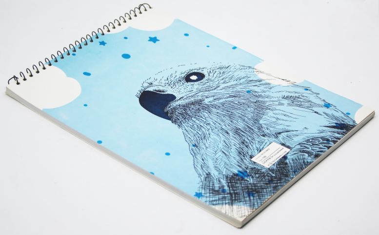 Shades Register Top Spiral(8.25 x 11.5) A4