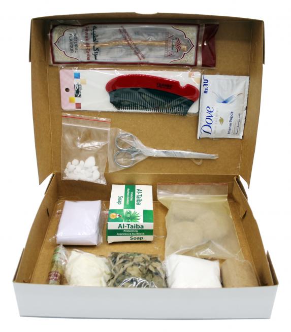 MUSLIM BATH KIT FOR DEAD BODY
