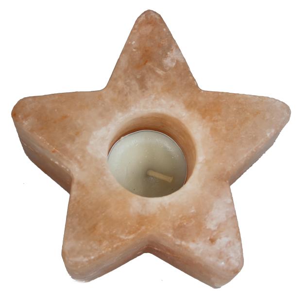 Candle Night Lamp (Salt) Star Shape