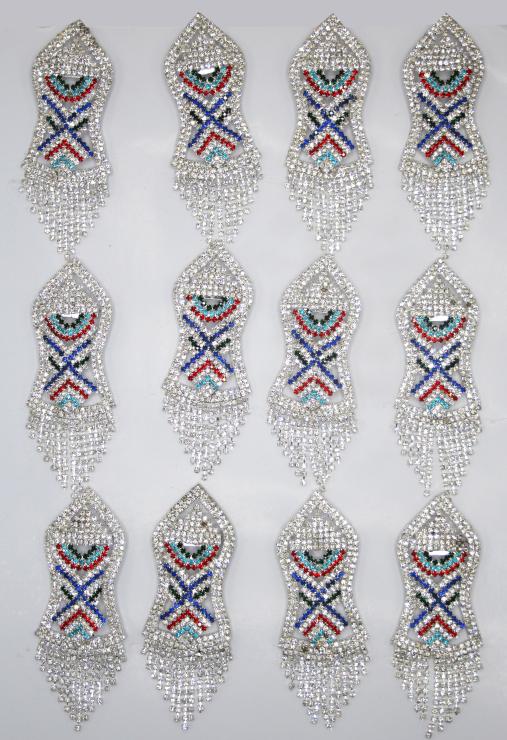 Pack of 12pcs Silver Nalain Pak 3x6cm