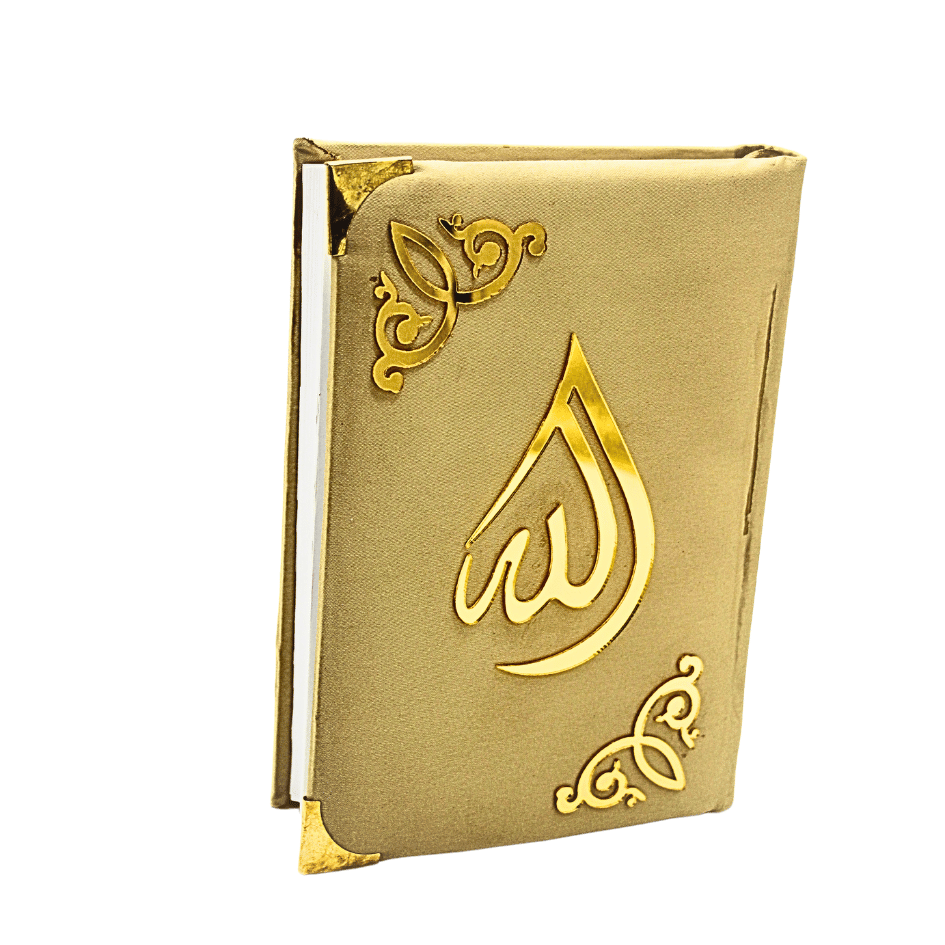 Holy Quran(15 Line Hafizi) Hilal Silk Peach