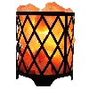 Iron Basket Night Salt Lamp 